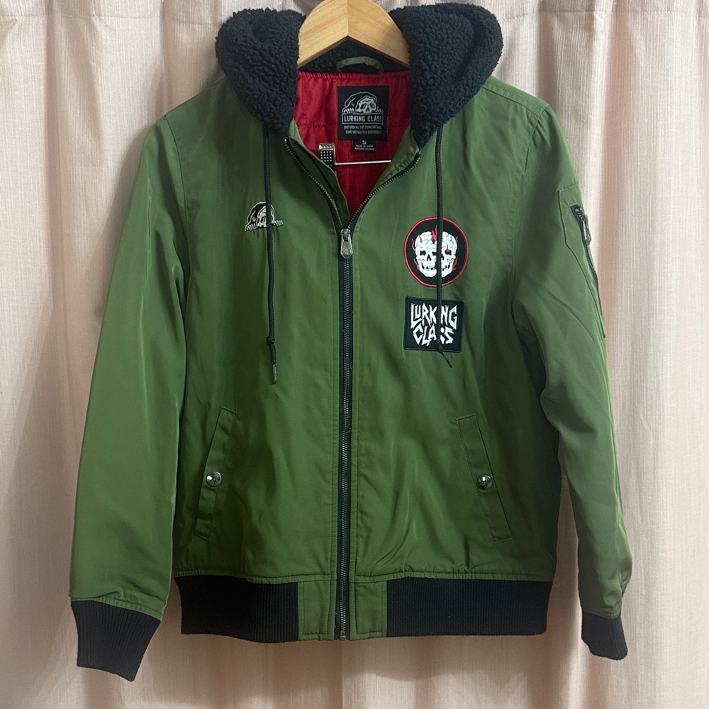 Green Bomber Jacket